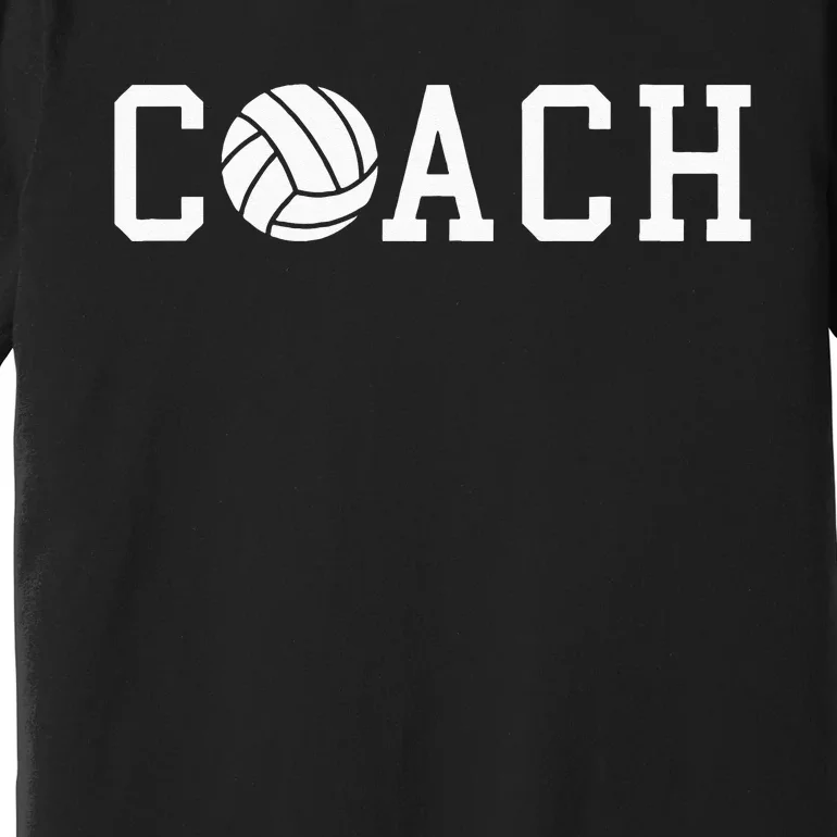 Coach Volleyball Team Gift Idea Premium T-Shirt