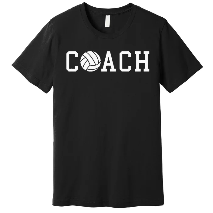 Coach Volleyball Team Gift Idea Premium T-Shirt