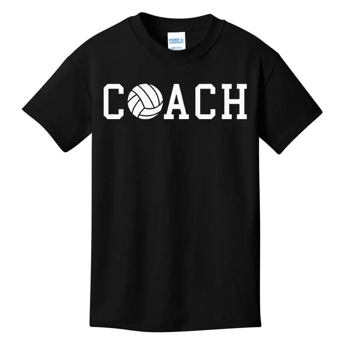 Coach Volleyball Team Gift Idea Kids T-Shirt