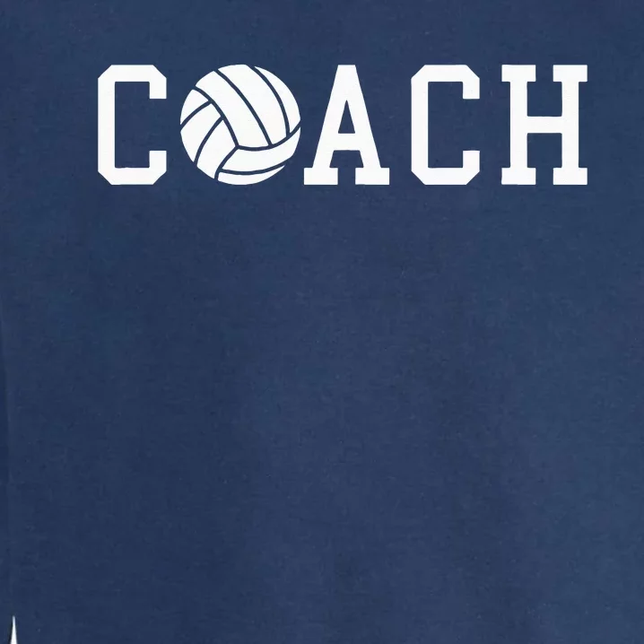 Coach Volleyball Team Gift Idea Garment-Dyed Sweatshirt