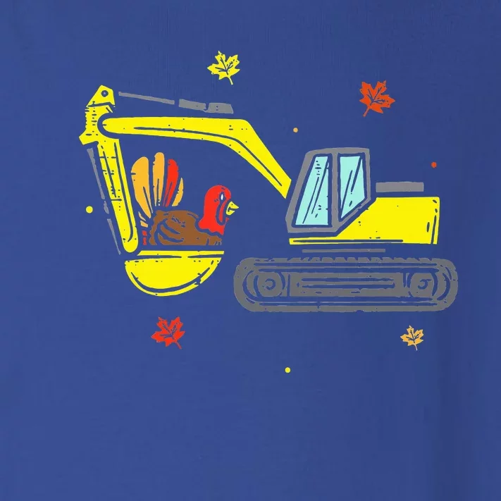 Construction Vehicle Thanksgiving Truck Turkey Toddler Long Sleeve Shirt