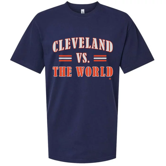 Cleveland Vs The World Sueded Cloud Jersey T-Shirt