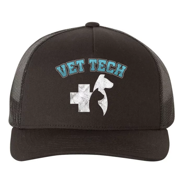 Cool Vet Technician Dog Cat Veterinarian Animal Gift Yupoong Adult 5-Panel Trucker Hat