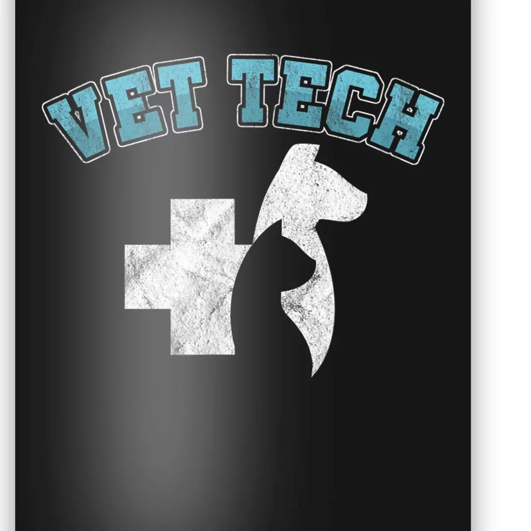 Cool Vet Technician Dog Cat Veterinarian Animal Gift Poster