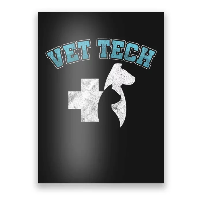 Cool Vet Technician Dog Cat Veterinarian Animal Gift Poster