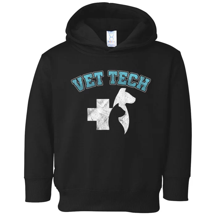 Cool Vet Technician Dog Cat Veterinarian Animal Gift Toddler Hoodie