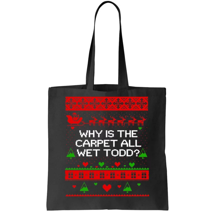 Christmas Vacation Todd & Margo Matching Family Christmas Shirts Tote Bag