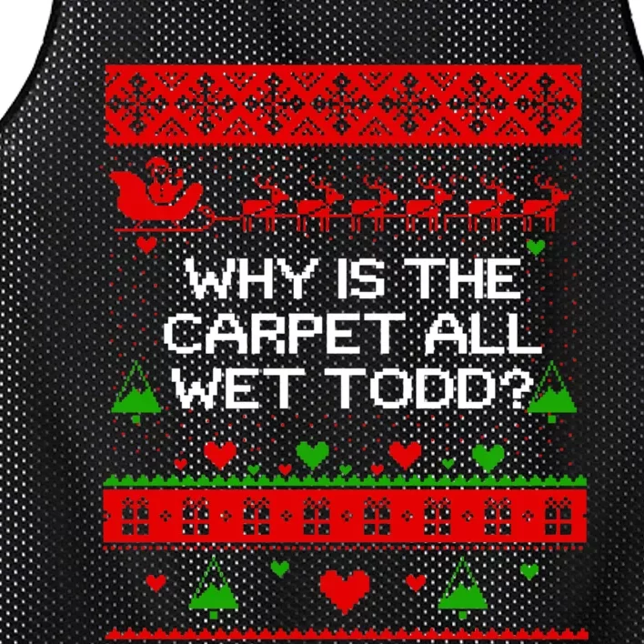 Christmas Vacation Todd & Margo Matching Family Christmas Shirts Mesh Reversible Basketball Jersey Tank