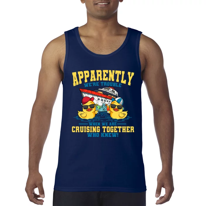 Cruising Vacation Together Tourist Cruise Ship Passenger Tank Top