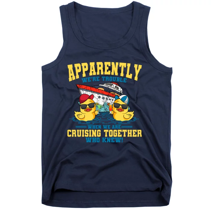 Cruising Vacation Together Tourist Cruise Ship Passenger Tank Top