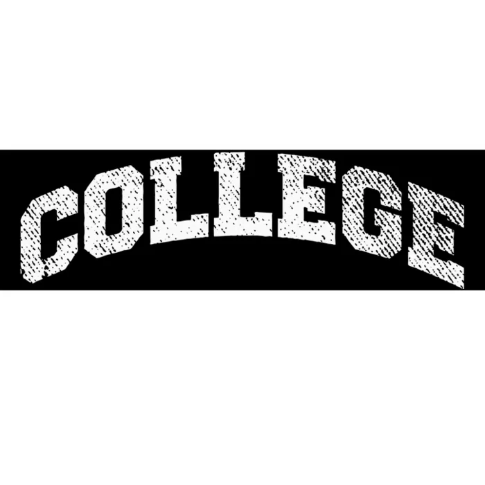 College Varsity Vintage Style Frat House Party Animal Bumper Sticker