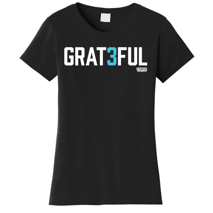 Chris Van Vliet Grateful Women's T-Shirt