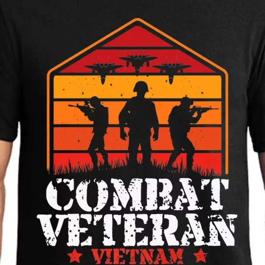 Combat Veteran Vietnam Veterans Day Premium Pajama Set