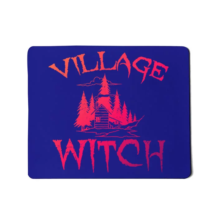 Cool Village Witch Cottage Farm Ecology Lovers Gift Mousepad