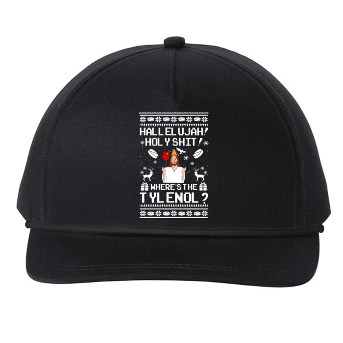 Christmas Vacation Wheres The Tylenol Snapback Five-Panel Rope Hat