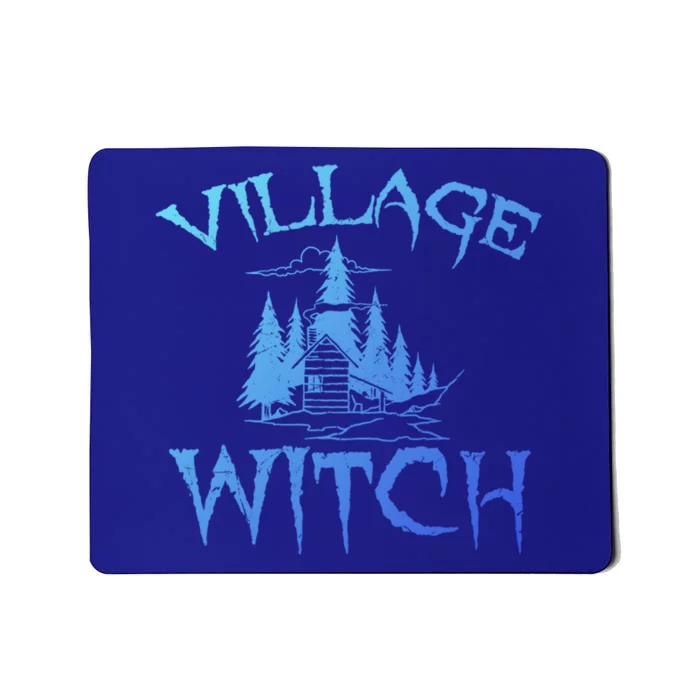 Cool Village Witch Cottage Farm Ecology Lovers Gift Mousepad