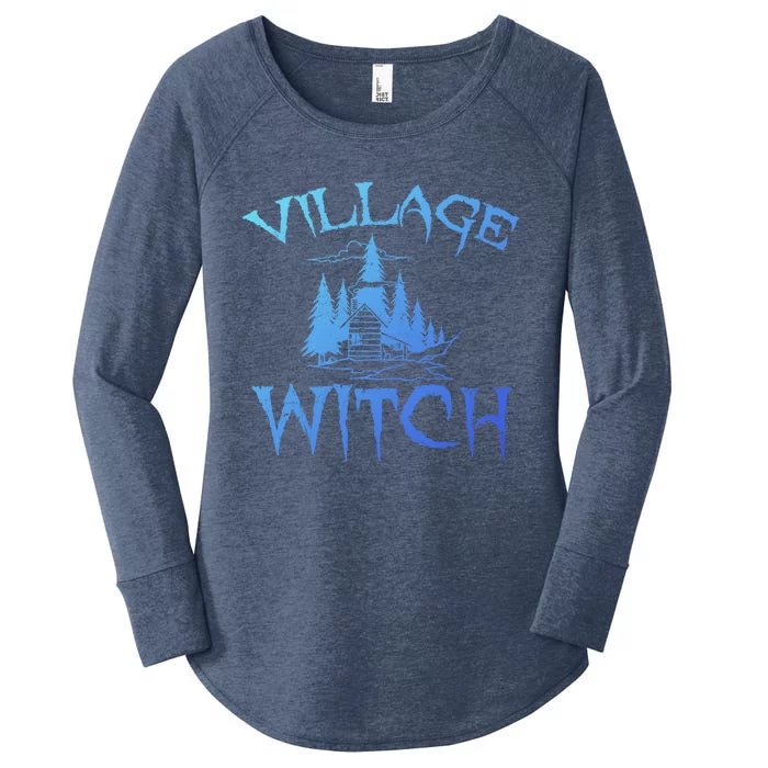 Cool Village Witch Cottage Farm Ecology Lovers Gift Women's Perfect Tri Tunic Long Sleeve Shirt