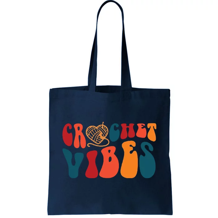 Crochet Vibes Yarn Tote Bag