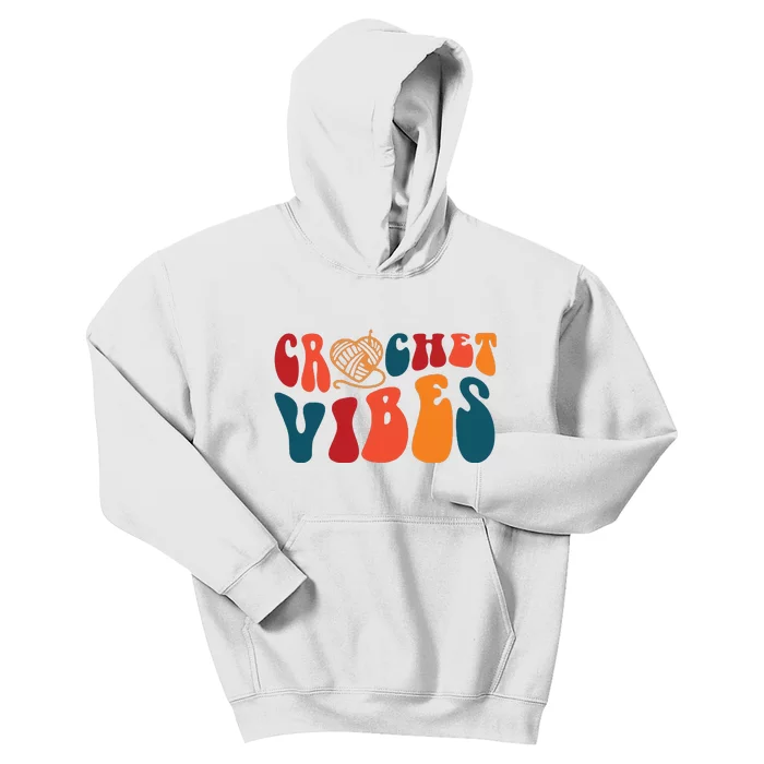 Crochet Vibes Yarn Kids Hoodie