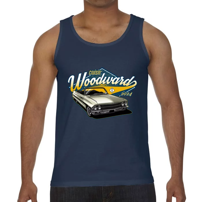 Cruisin Woodward 1962 Cadillac Coupe 2024 Comfort Colors® Tank Top