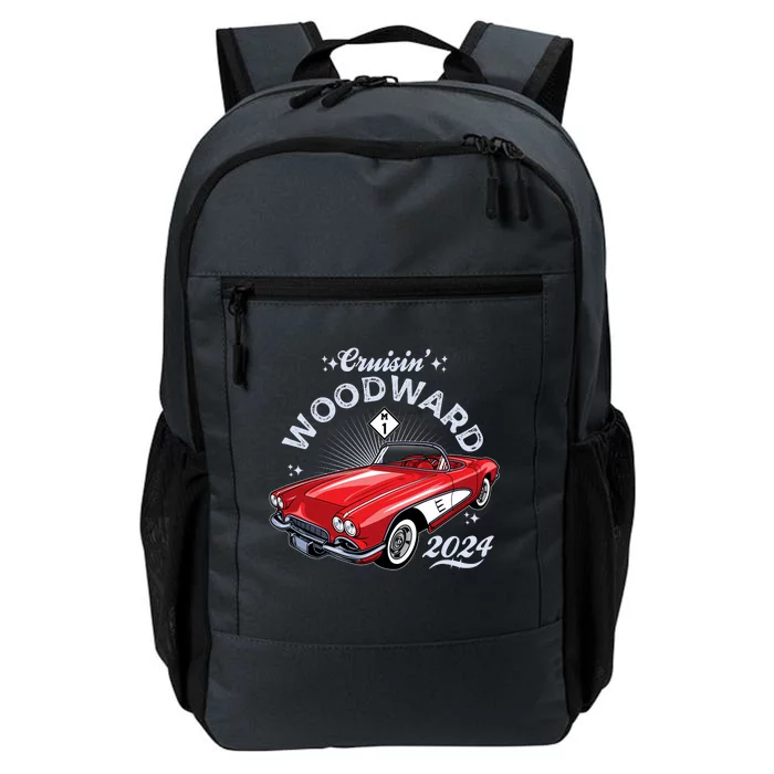 Cruisin Woodward 2024 1961 Chevrolet Corvette Daily Commute Backpack