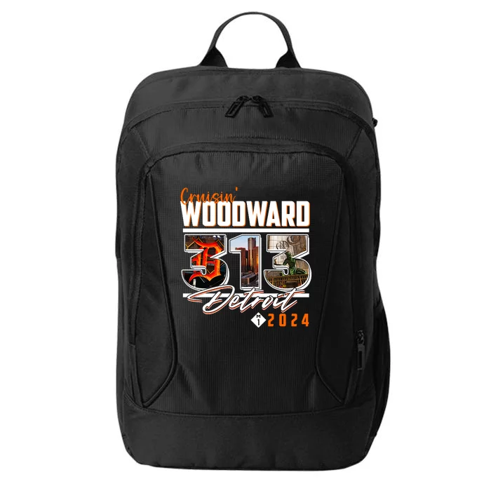 Cruisin Woodward 313 Detroit Michigan 2024 M1 City Backpack