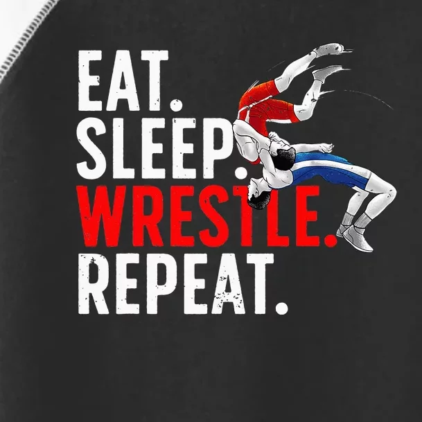 Cool Wrestling Art For  Wrestling Lover Toddler Fine Jersey T-Shirt