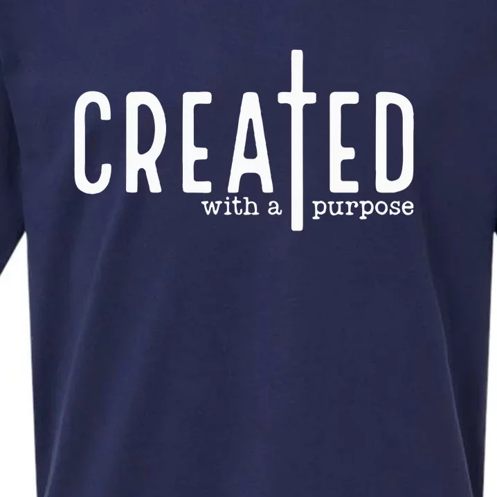 Created With A Purpose Sueded Cloud Jersey T-Shirt