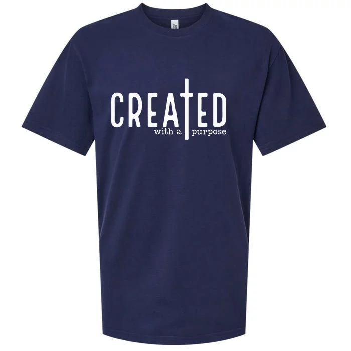 Created With A Purpose Sueded Cloud Jersey T-Shirt