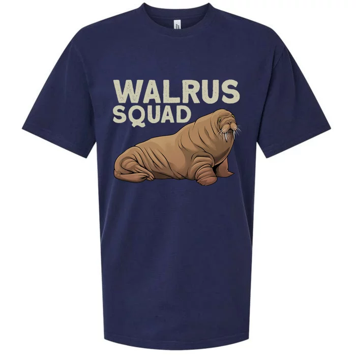 Cool Walrus Art For Ocean Animal Walrus Lover Sueded Cloud Jersey T-Shirt