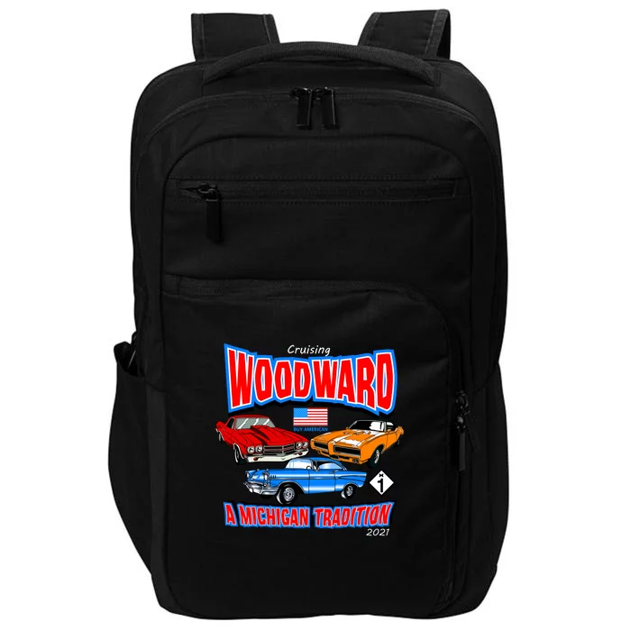 Cruising Woodward Ave M1 A Michigan Tradition Impact Tech Backpack