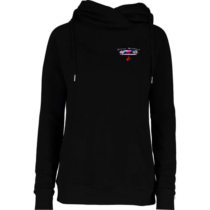 Cruizin' Woodward Ave M1 Priceless Funny Police Front & Back Front & Back Womens Funnel Neck Pullover Hood