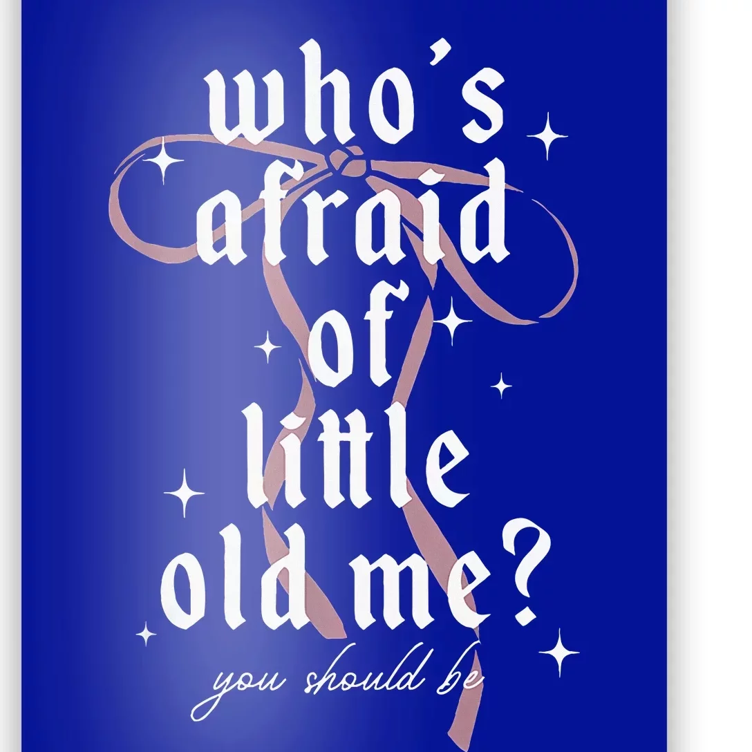 Coquette Whos Afraid Of Little Poster