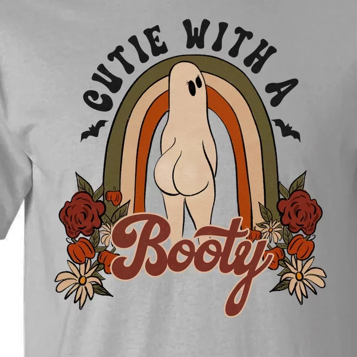 Cutie With A Booty Funny Halloween Ghost Tall T-Shirt