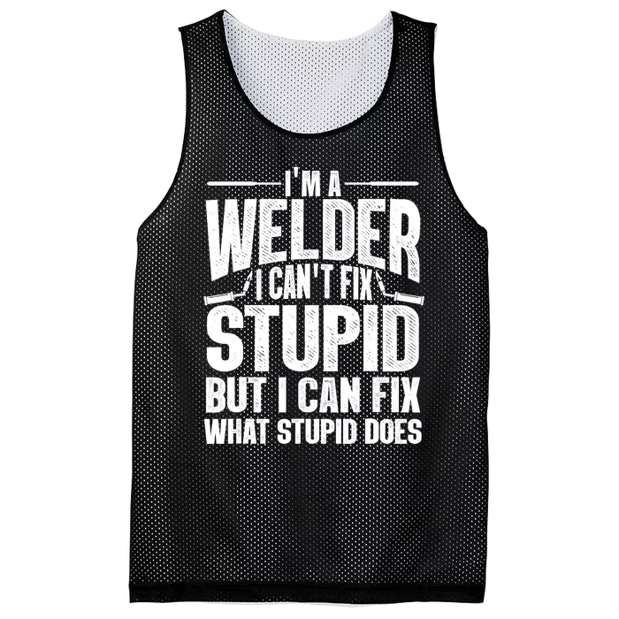 Cool Welding Art Welder Iron Worker Pipeliner Mesh Reversible Basketball Jersey Tank