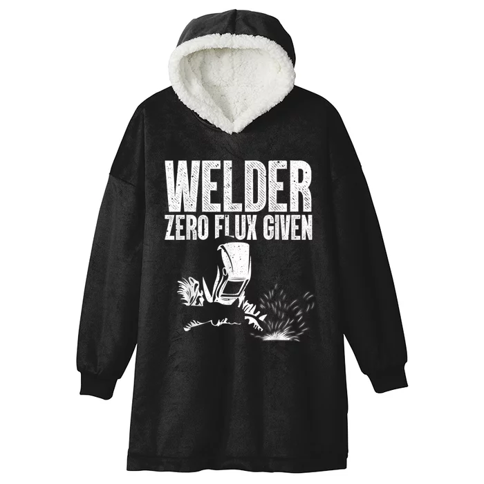 Cool Welder Art For Men Women MIG/TIG Welding Metal Lover Hooded Wearable Blanket