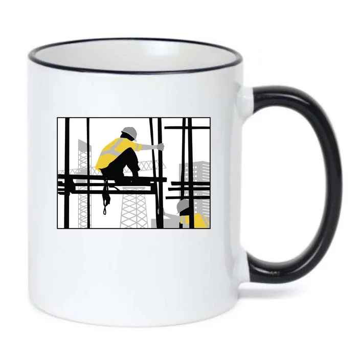 Construction Worker Builder Trades Contractor Meaningful Gift Black Color Changing Mug