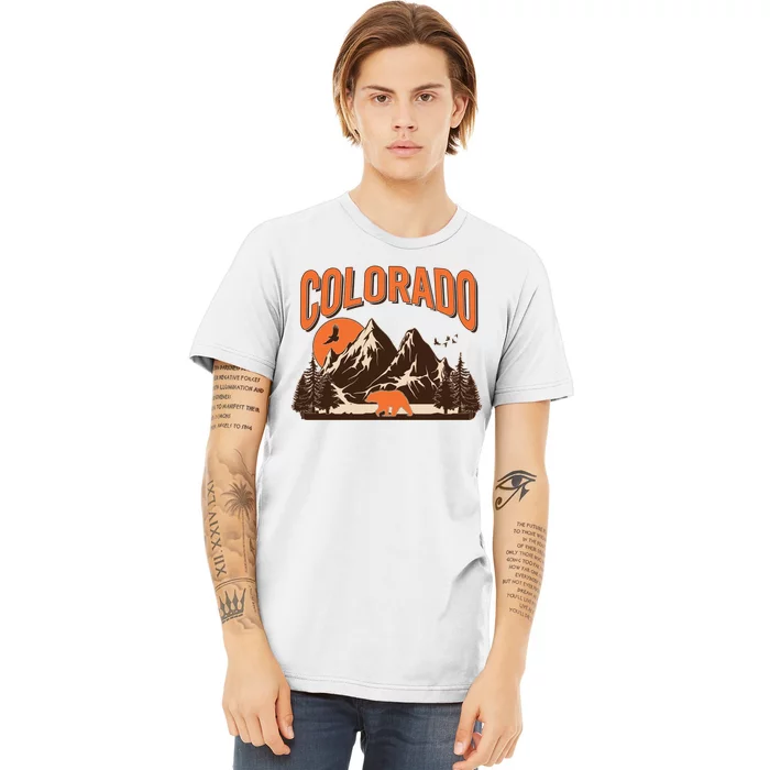 Colorado Wilderness Bear Mountains Premium T-Shirt