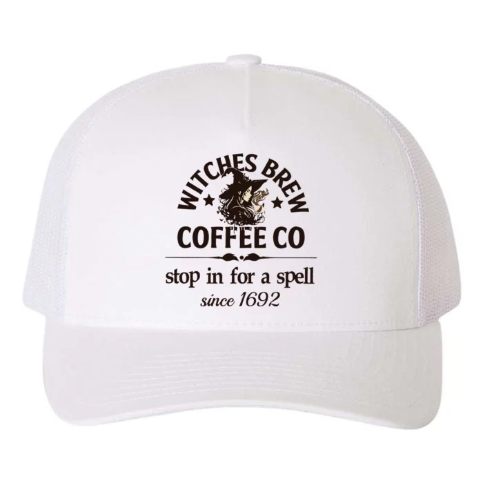 Casual Witches Brew Coffee Co Yupoong Adult 5-Panel Trucker Hat