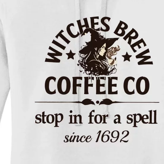 Casual Witches Brew Coffee Co Women's Pullover Hoodie