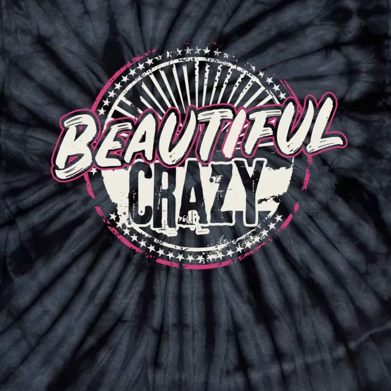 Crazy Wo Beautiful Country Music Girl Design Idea Tie-Dye T-Shirt