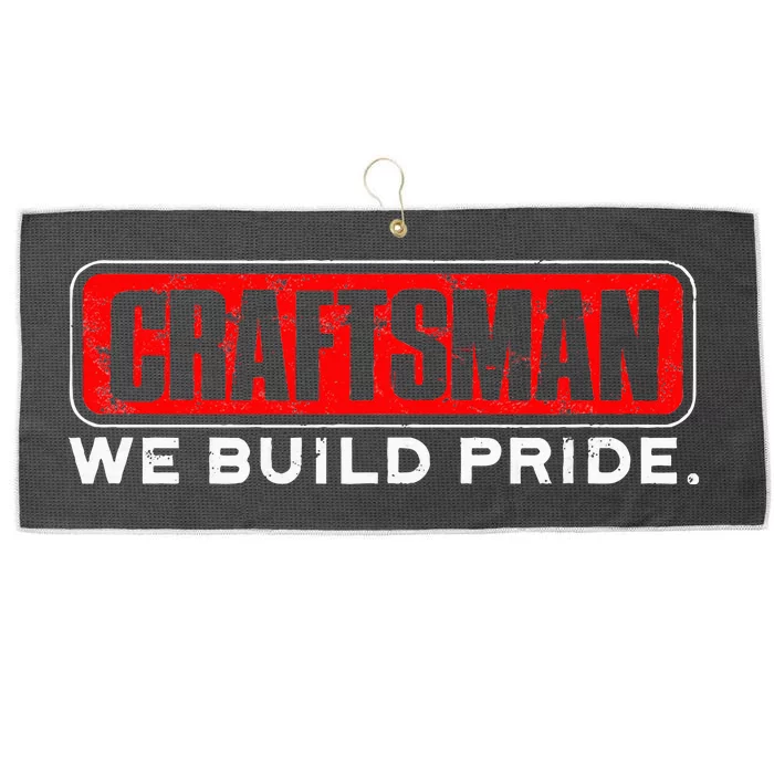 Craftsman We Build Pride Craftsman Large Microfiber Waffle Golf Towel