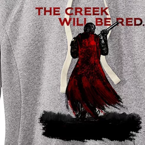 Creek Will Be Red Hell Of Diver Helldiving Lovers Outfit Women's Fleece Hoodie