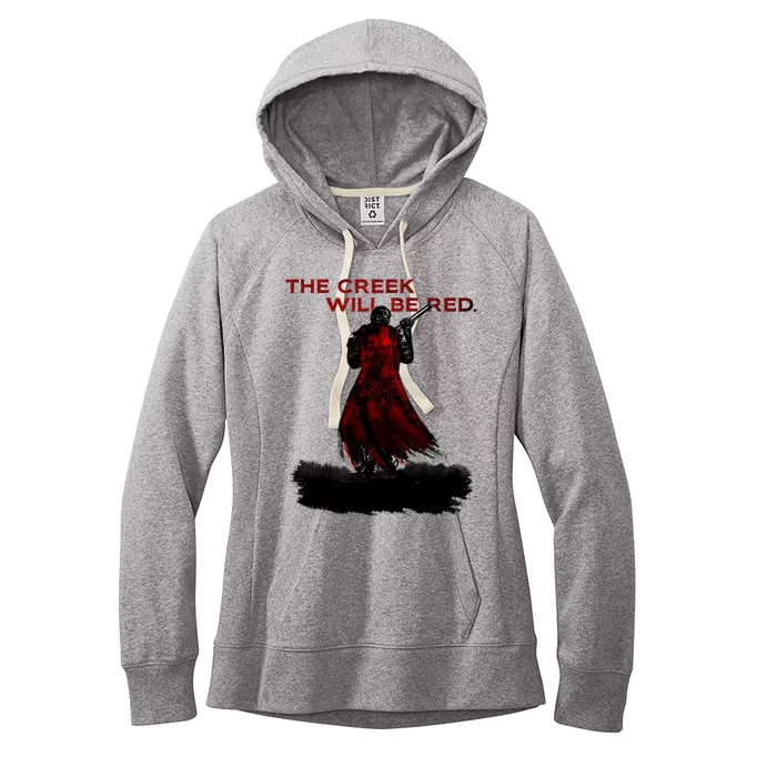 Creek Will Be Red Hell Of Diver Helldiving Lovers Outfit Women's Fleece Hoodie