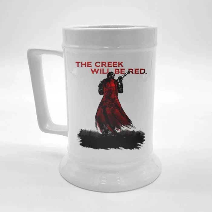 Creek Will Be Red Hell Of Diver Helldiving Lovers Outfit Front & Back Beer Stein