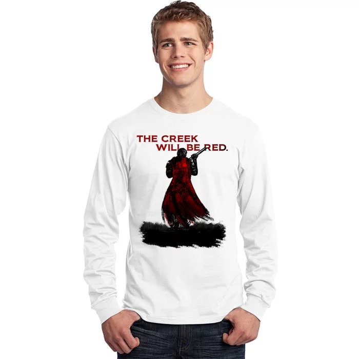 Creek Will Be Red Hell Of Diver Helldiving Lovers Outfit Tall Long Sleeve T-Shirt