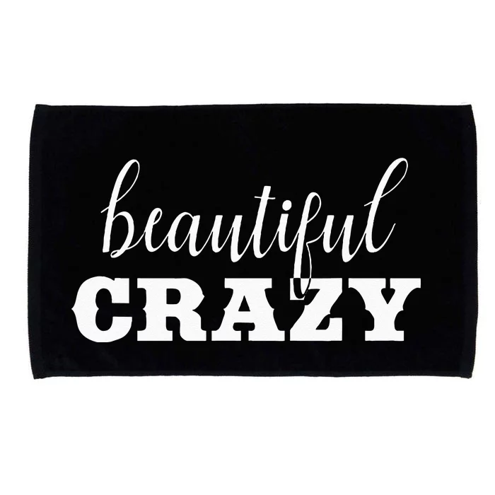 Crazy Women Beautiful Country Music Girl Design Idea Microfiber Hand Towel