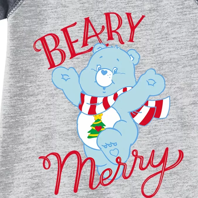 Christmas Wishes Bear Is Beary Merry Infant Baby Jersey Bodysuit