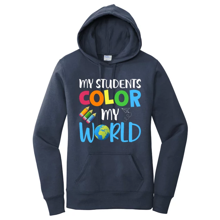 Color World Back To School Women's Pullover Hoodie