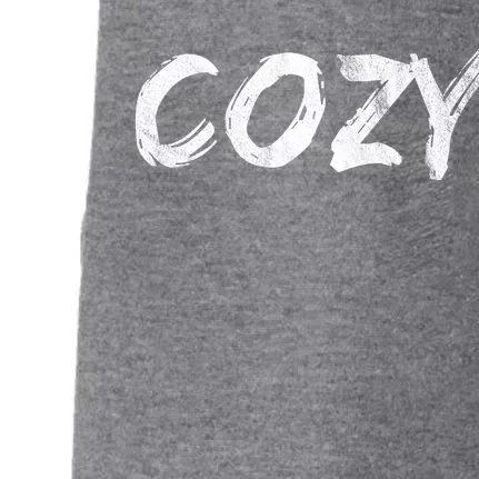 Cozy Word Doggie 3-End Fleece Hoodie